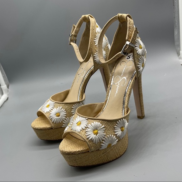 jessica simpson daisy heels